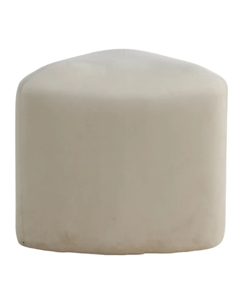 Peg Pouf in Beige, Polyester-Teddystoff, Ansicht 7