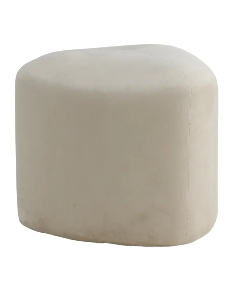 Peg Pouf in Beige, Polyester-Teddystoff, Ansicht 8