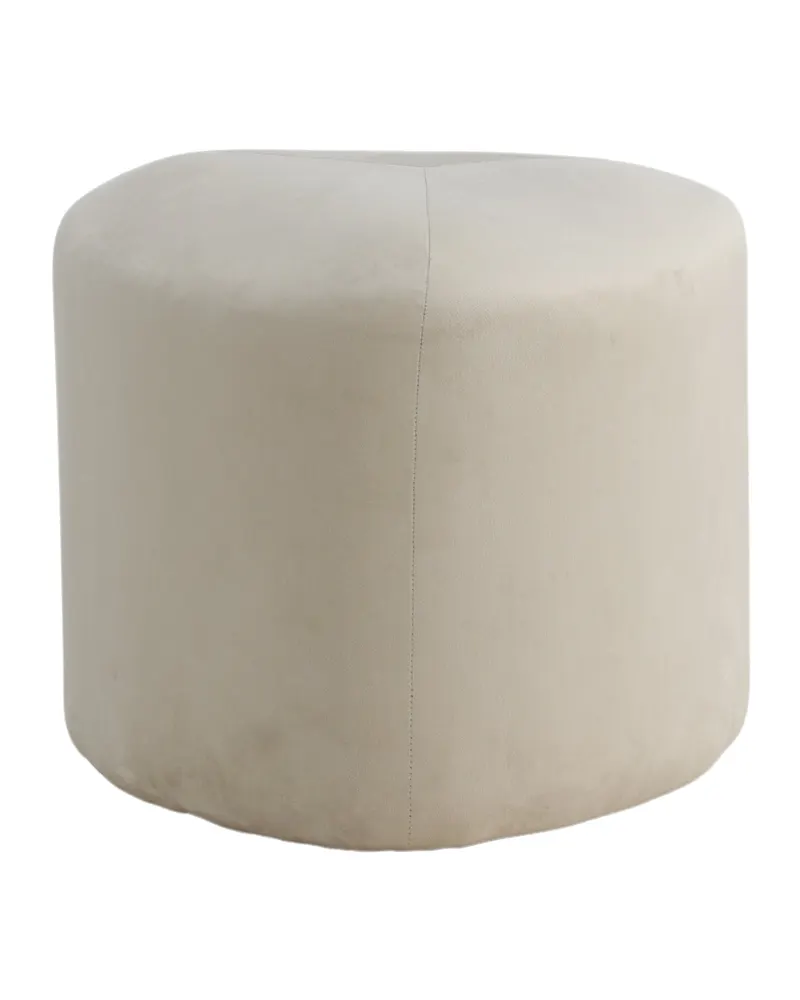 Peg Pouf in Beige, Polyester-Teddystoff, Ansicht 9