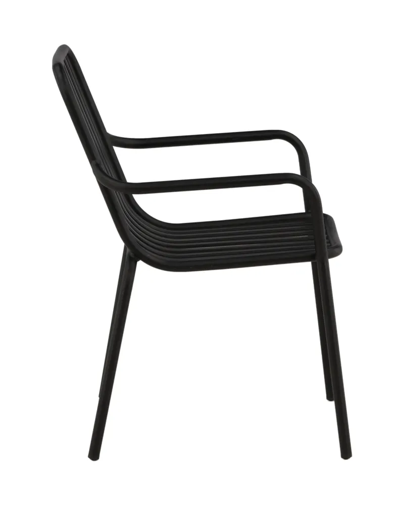 Peking Gartenstühle im 2er-Set aus Aluminium, Ansicht 3