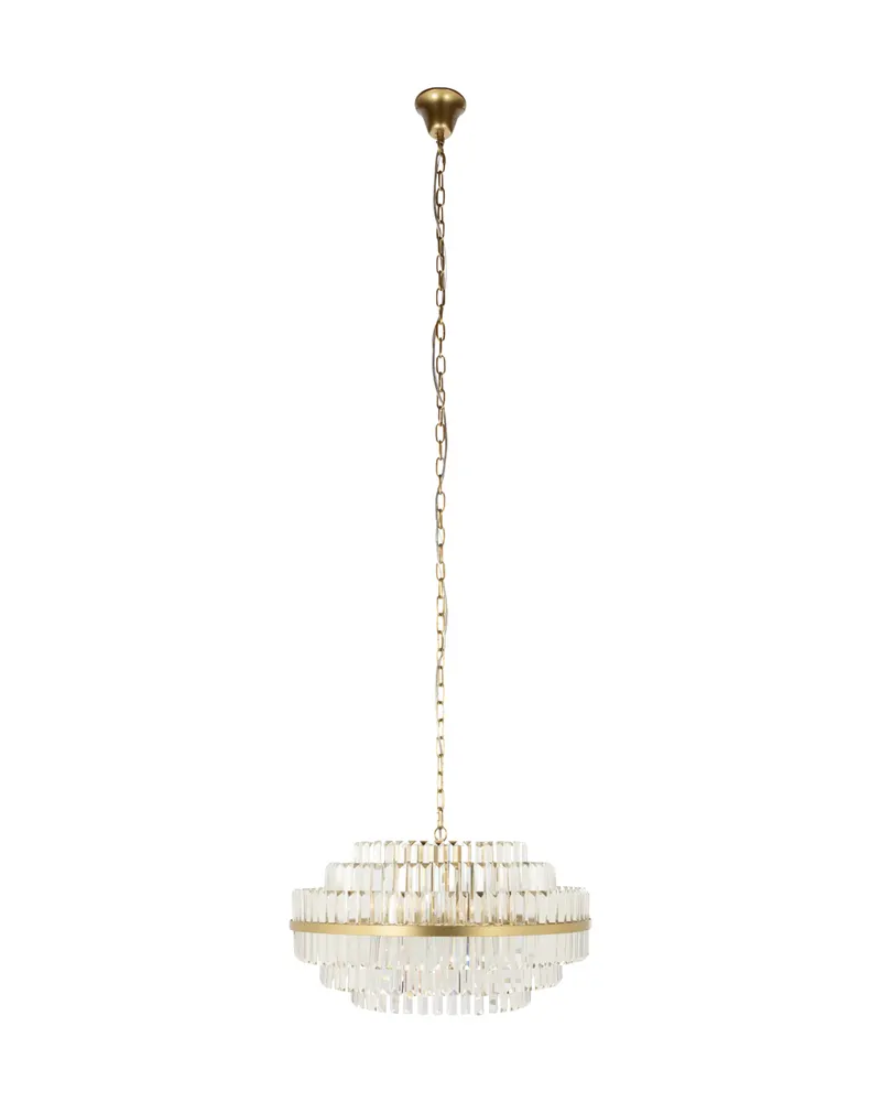 Pendelleuchte Desire, mittel, goldfarben gebürstet von Richmond Interiors