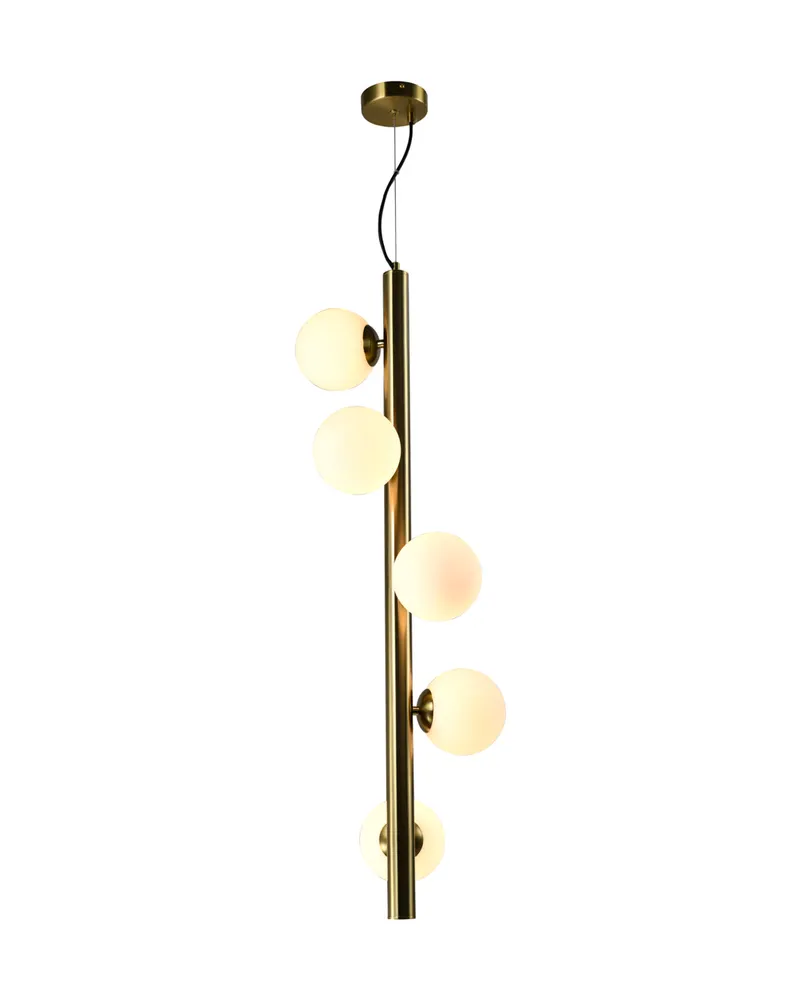 Pendelleuchte Elorie, Messingfarben antik von Richmond Interiors, Produktansicht 2