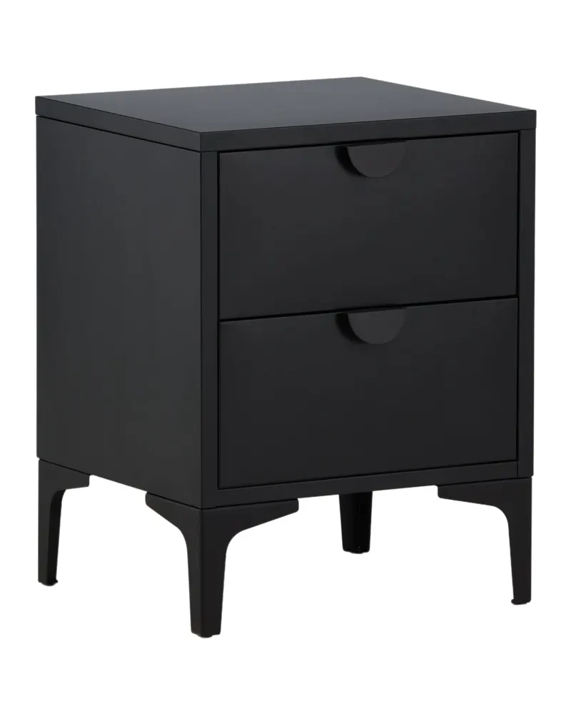 Piring Kommode aus Stahl in 40 × 60 × 45 cm, Schwarz, Ansicht 12