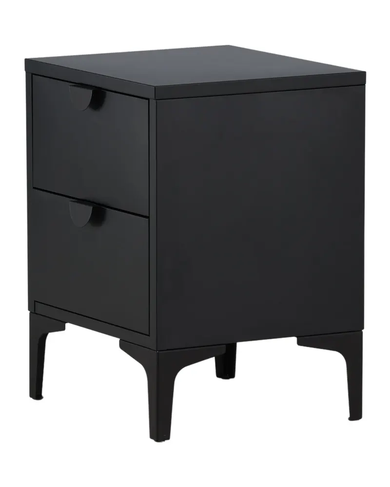 Piring Kommode aus Stahl in 40 × 60 × 45 cm, Schwarz, Ansicht 3