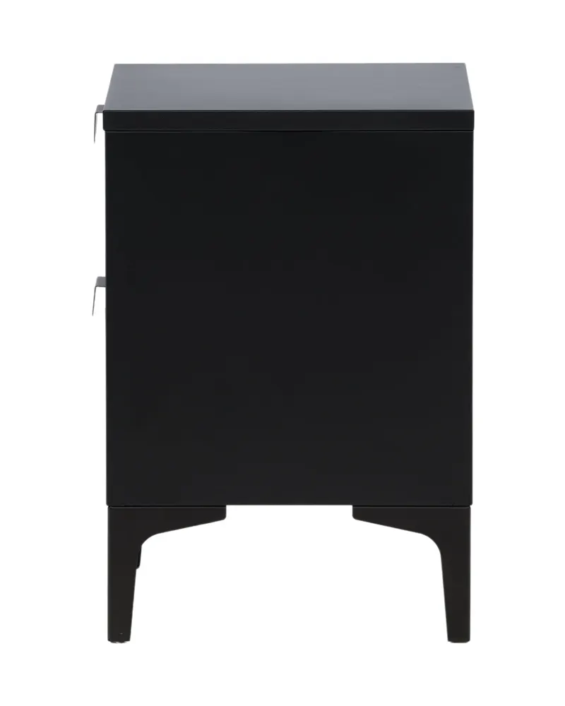 Piring Kommode aus Stahl in 40 × 60 × 45 cm, Schwarz, Ansicht 4