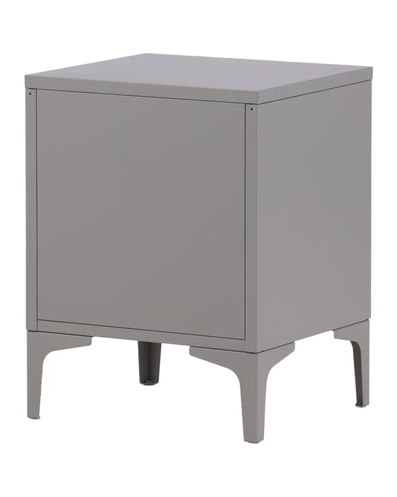 Piring Kommode aus Stahl in 40 × 60 × 45 cm, Hellgrau, Ansicht 8