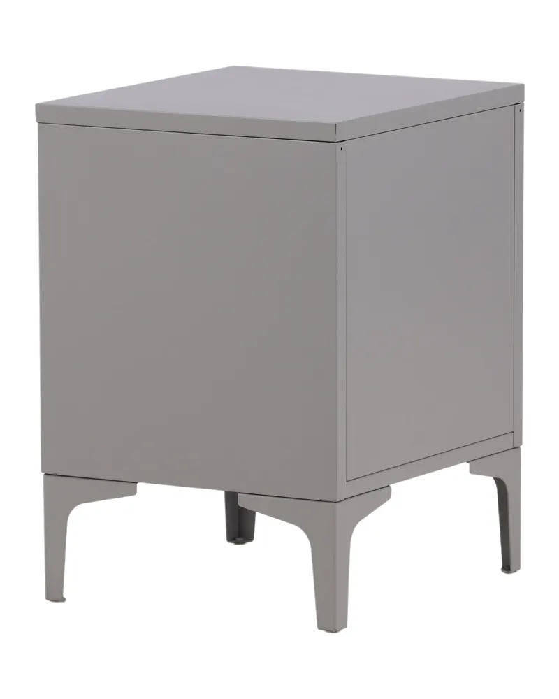 Piring Kommode aus Stahl in 40 × 60 × 45 cm, Hellgrau, Ansicht 5