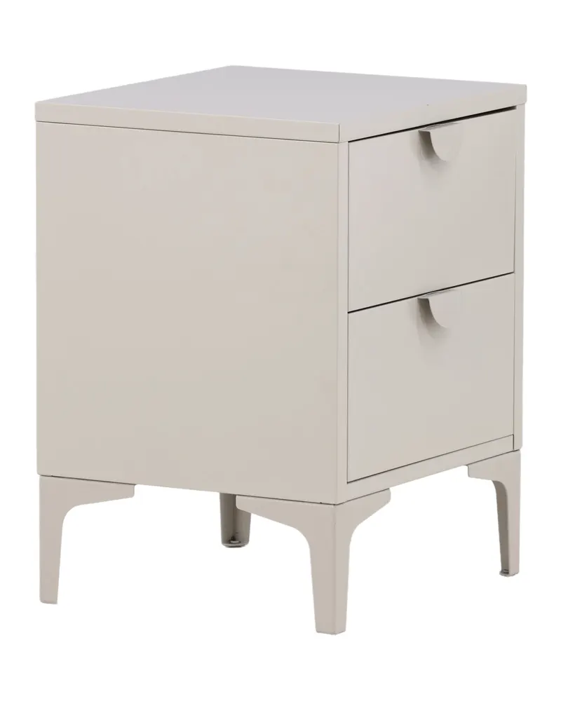 Piring Kommode aus Stahl in 40 × 60 × 45 cm, Beige, Ansicht 3