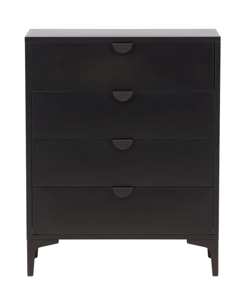 Piring Kommode aus Stahl in 40 × 98 × 78 cm, Schwarz, Ansicht 1