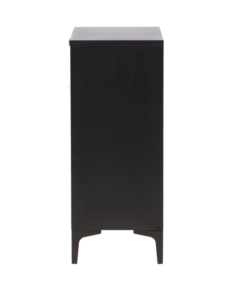 Piring Kommode aus Stahl in 40 × 98 × 78 cm, Schwarz, Ansicht 9