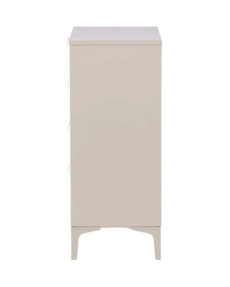 Piring Kommode aus Stahl in 40 × 98 × 78 cm, Beige, Ansicht 7