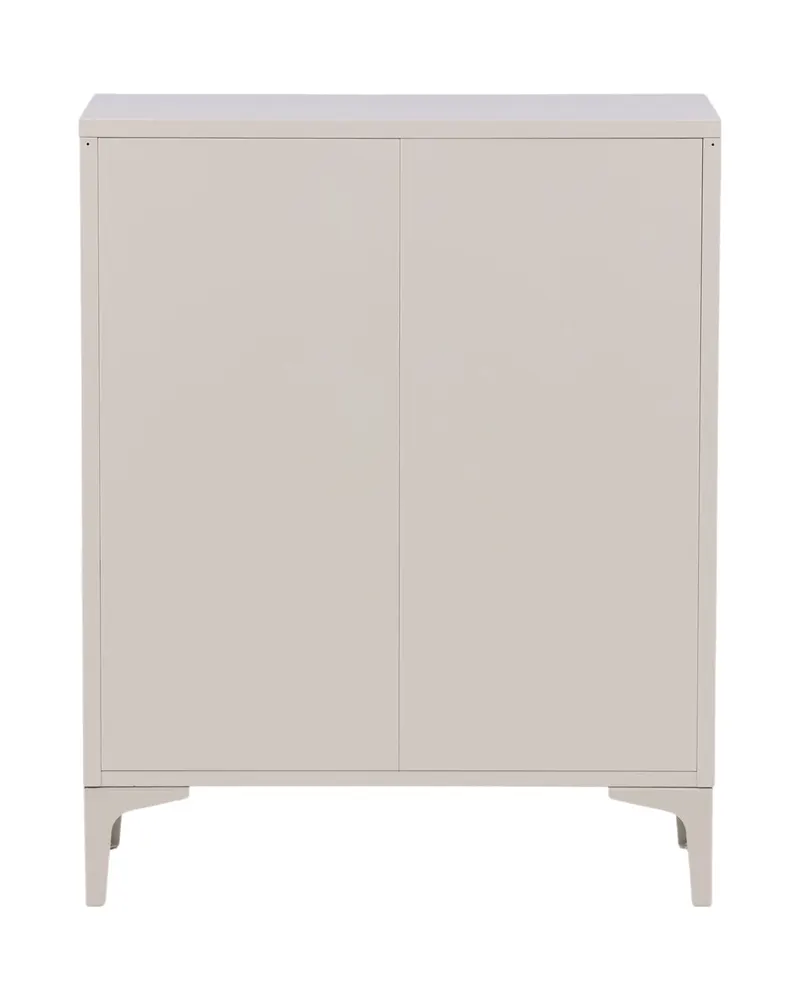 Piring Kommode aus Stahl in 40 × 98 × 78 cm, Beige, Ansicht 9