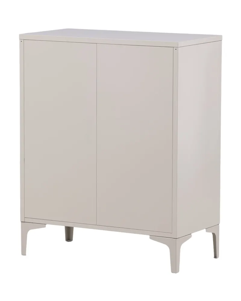 Piring Kommode aus Stahl in 40 × 98 × 78 cm, Beige, Ansicht 10