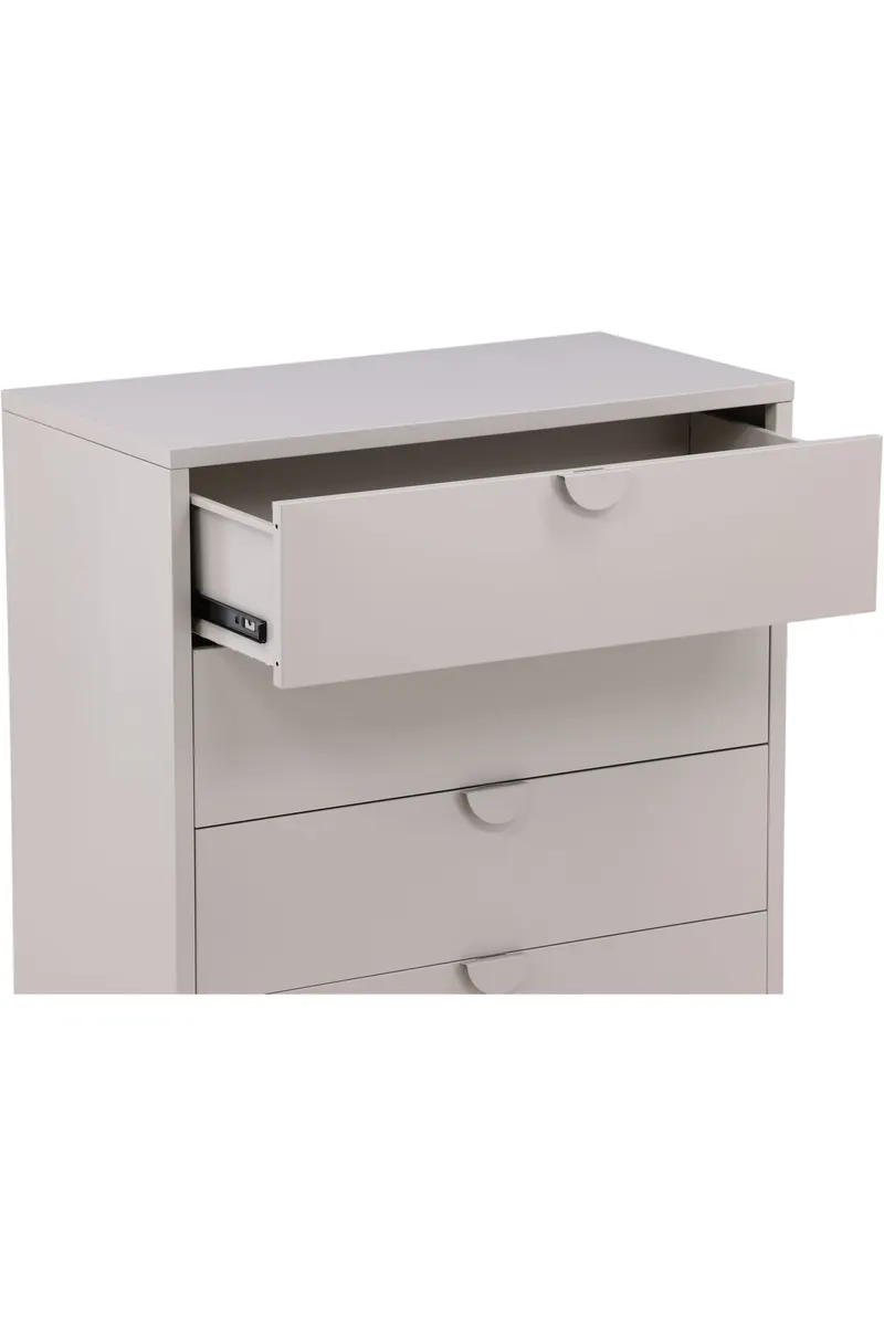 Piring Kommode aus Stahl in 40 × 98 × 78 cm, Beige, Ansicht 13
