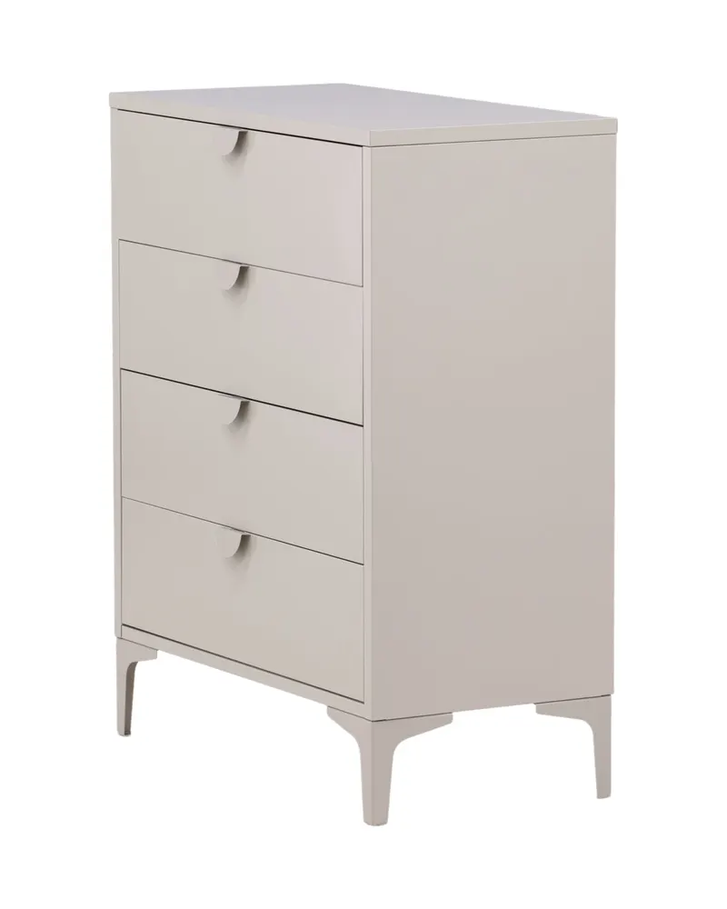 Piring Kommode aus Stahl in 40 × 98 × 78 cm, Beige, Ansicht 4