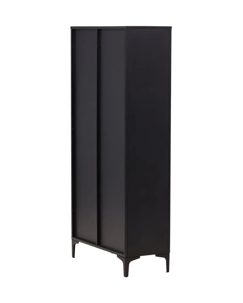 Piring Stahlschrank in 40 × 190 × 90 cm, Schwarz, Ansicht 12