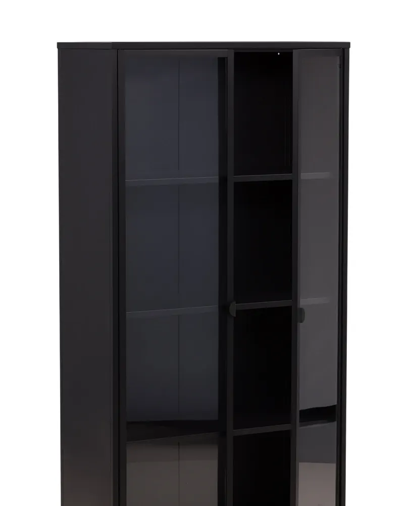 Piring Stahlschrank in 40 × 190 × 90 cm, Schwarz, Ansicht 13