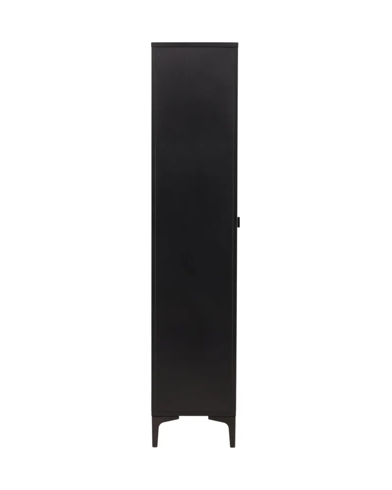 Piring Stahlschrank in 40 × 190 × 90 cm, Schwarz, Ansicht 4