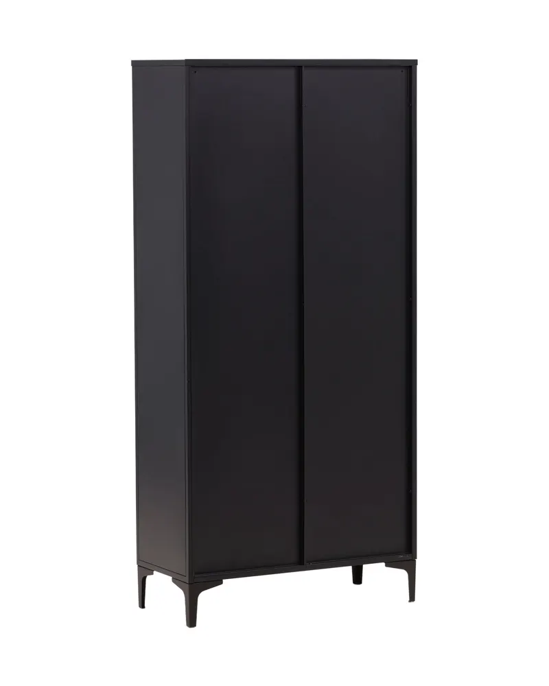 Piring Stahlschrank in 40 × 190 × 90 cm, Schwarz, Ansicht 6
