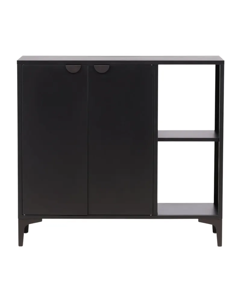 Piring Stahlschrank in 42 × 100 × 110 cm, Schwarz, Ansicht 1