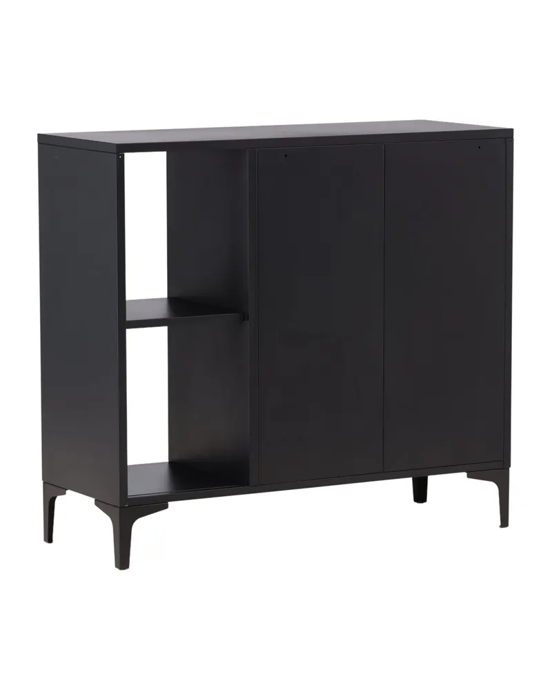 Piring Stahlschrank in 42 × 100 × 110 cm, Schwarz, Ansicht 8