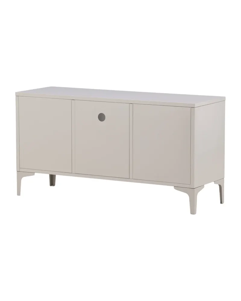 Piring TV-Schrank aus Stahl mit zwei Türen in Beige, Ansicht 11