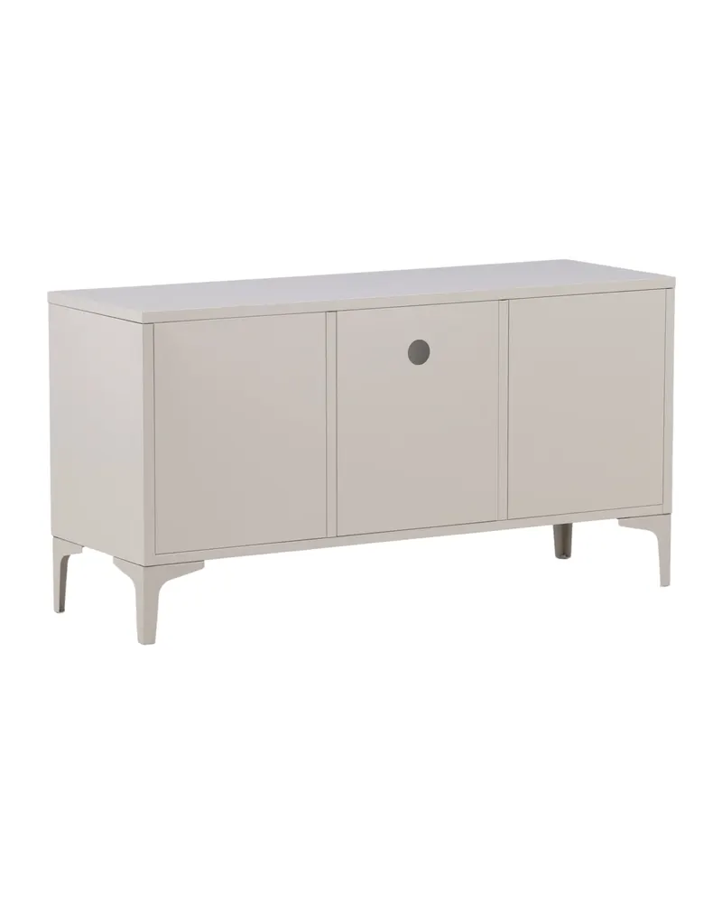 Piring TV-Schrank aus Stahl mit zwei Türen in Beige, Ansicht 5
