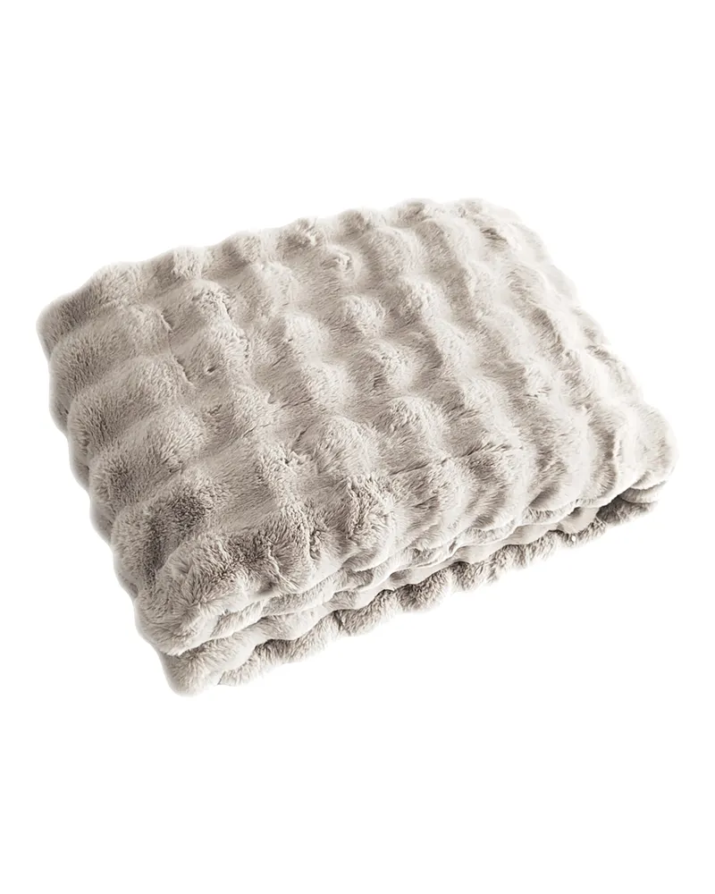 Plaid Cosy Fluff Creme 150 × 200 cm von Richmond Interiors, Produktansicht 2