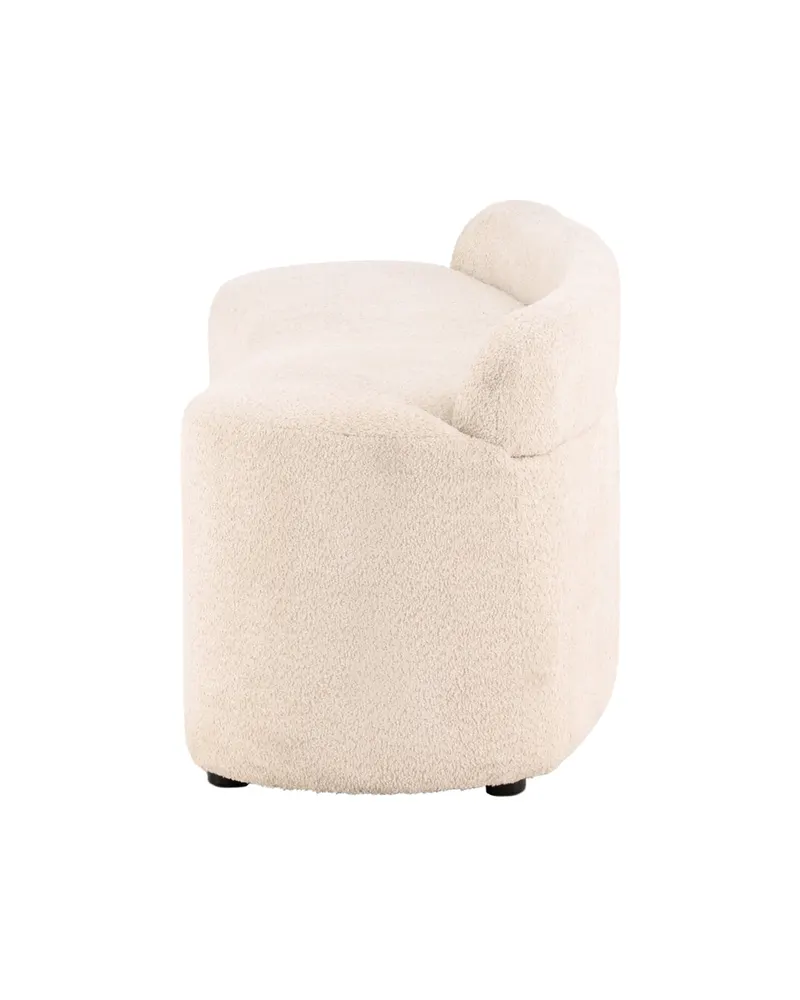 Pocatello 2-Sitzer-Sofa aus Bouclé mit niedriger Lehne, Ansicht 4