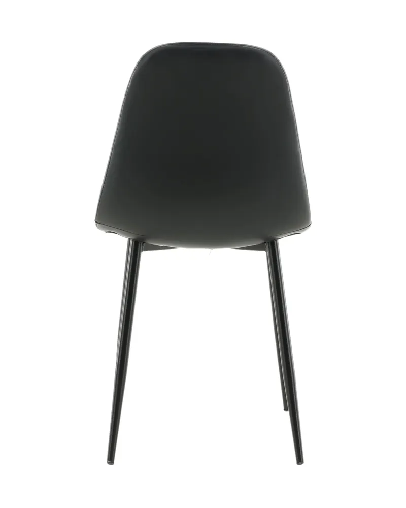 Polar Esszimmerstühle im 2er-Set in Schwarz, PU-Kunstleder, Ansicht 8