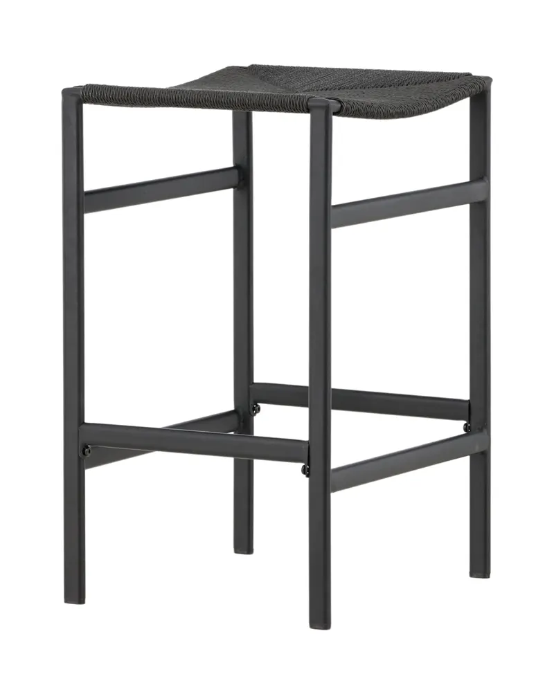 Polly Barhocker ohne Lehne im 2er-Set in Schwarz, Ansicht 3