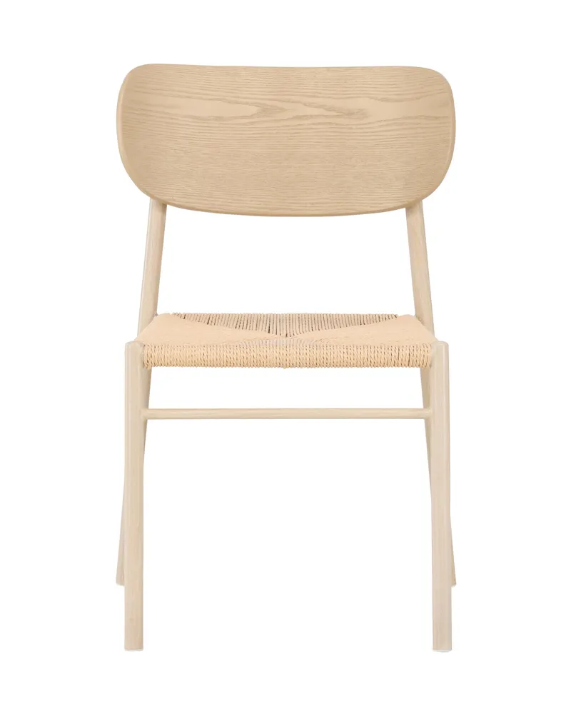 Polly Esszimmerstuhl mit geflochtenem Sitz, Ansicht 2