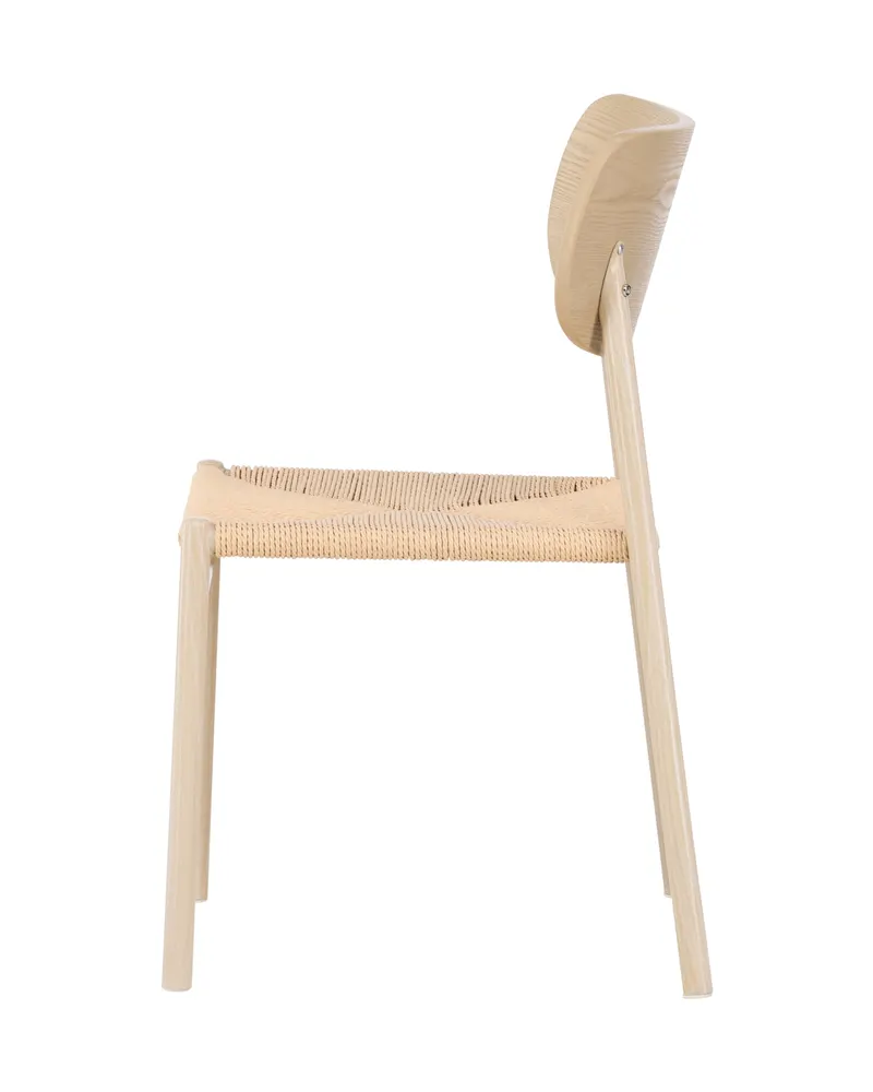 Polly Esszimmerstuhl mit geflochtenem Sitz, Ansicht 4