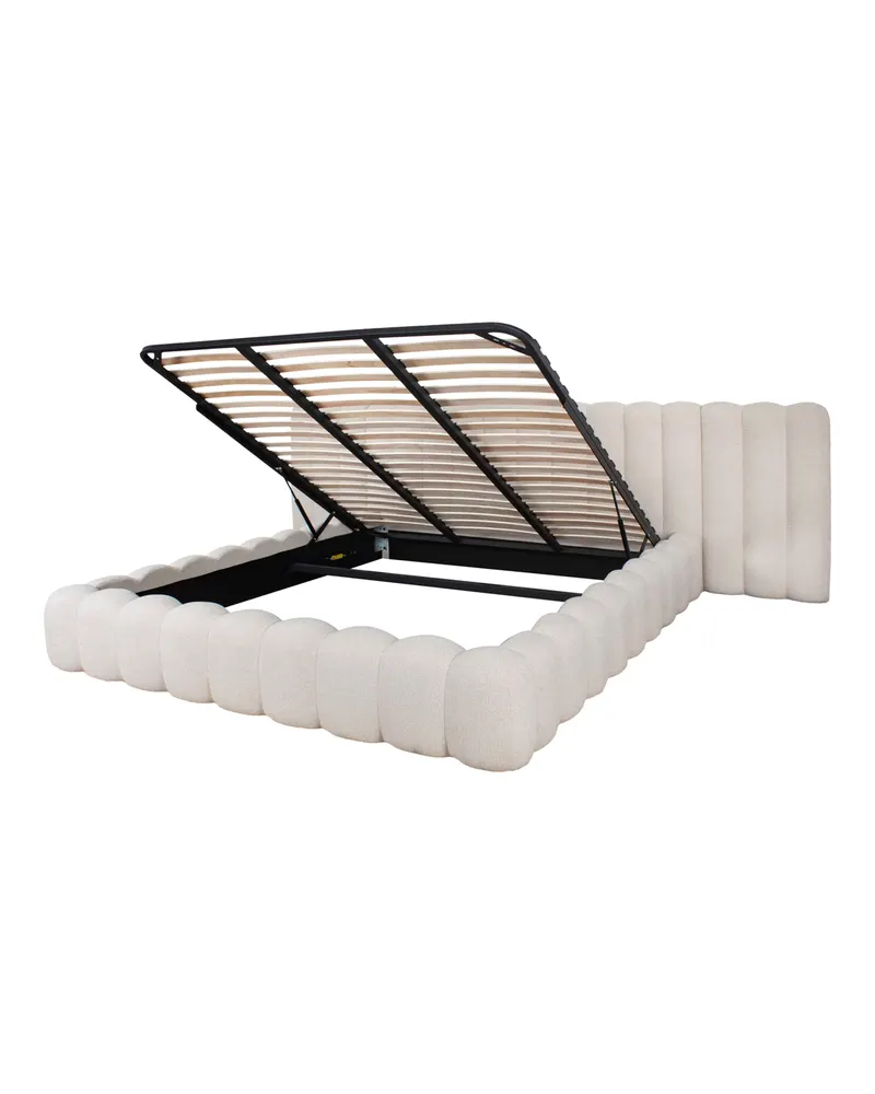 Polsterbett Cupidon, Cream fancy, 180 × 210 cm von Richmond Interiors, Produktansicht 5