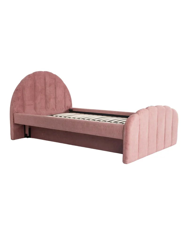 Polsterbett Pixie, Rosewood jewel, 120 × 200 cm von Richmond Interiors, Produktansicht 4