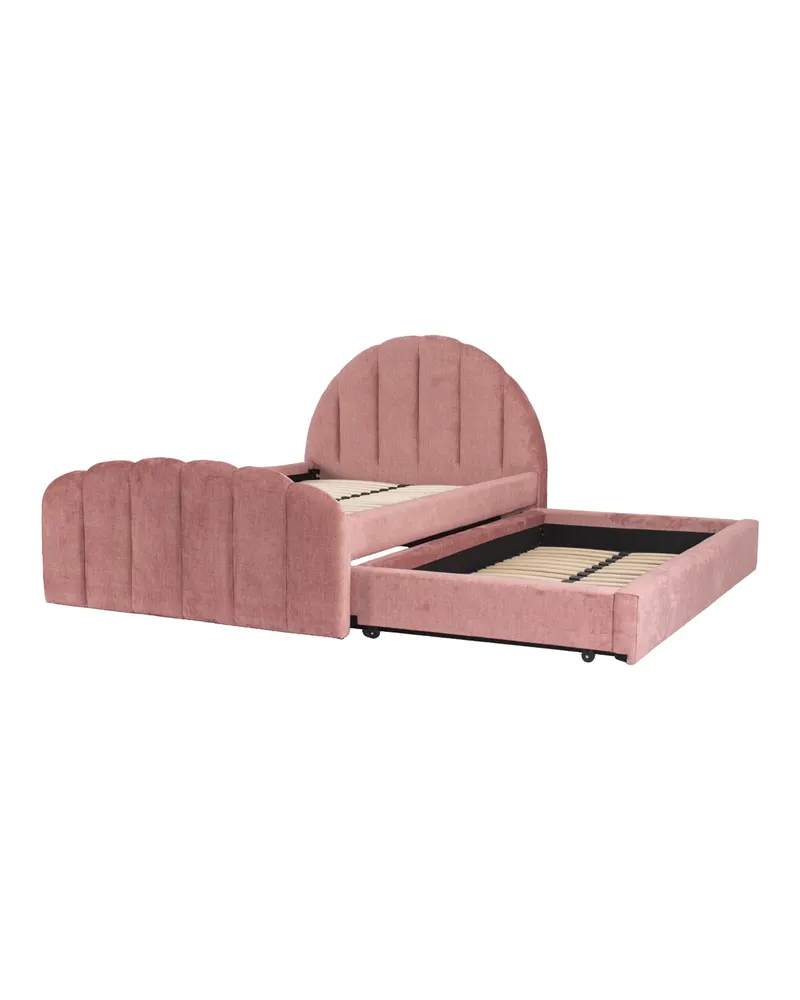 Polsterbett Pixie, Rosewood jewel, 120 × 200 cm von Richmond Interiors, Produktansicht 5