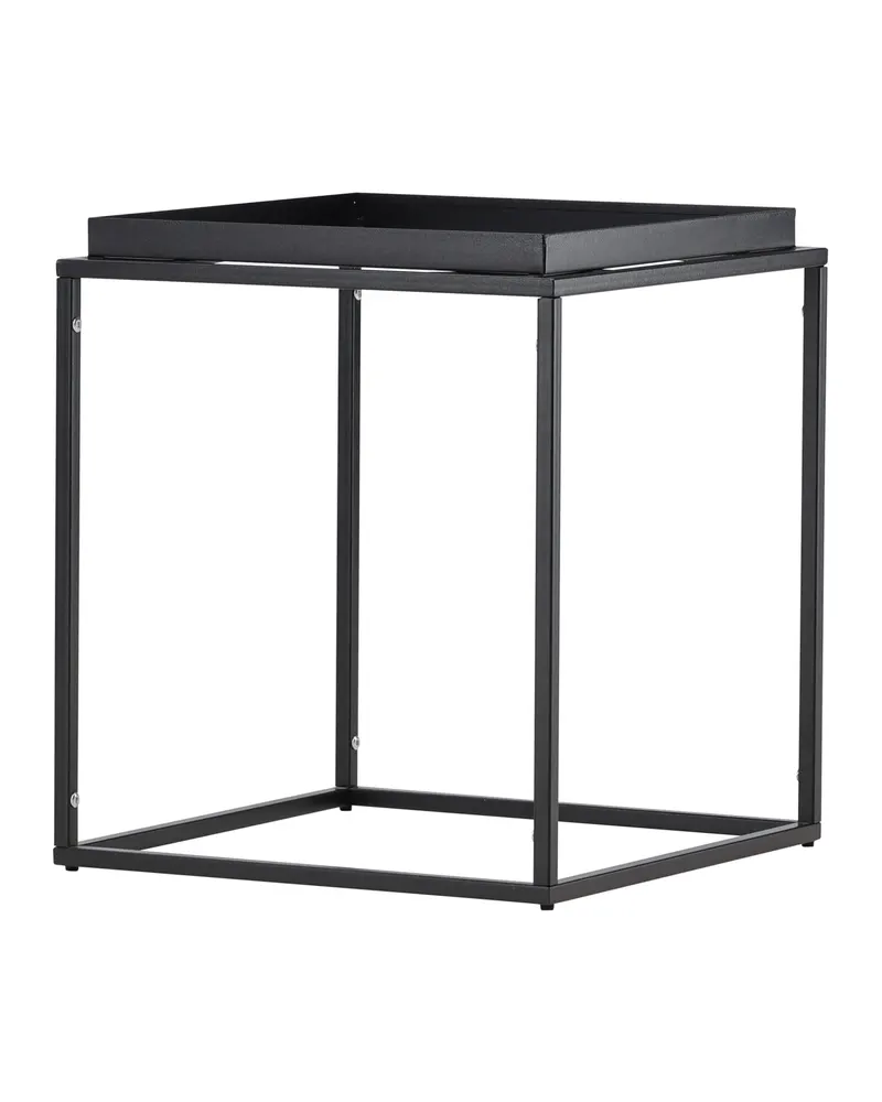 Porto quadratischer Beistelltisch aus Stahl, Ansicht 6