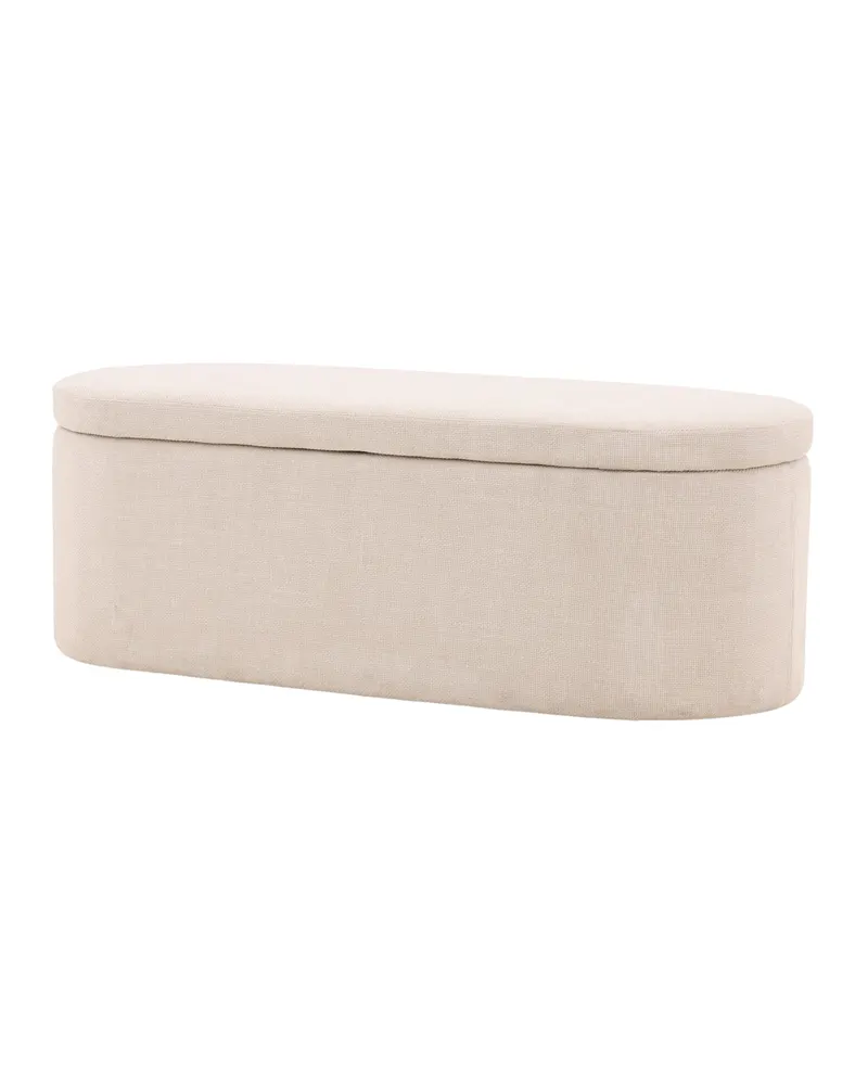 Potenza ovaler Sitzhocker mit Stauraum, Ansicht 9