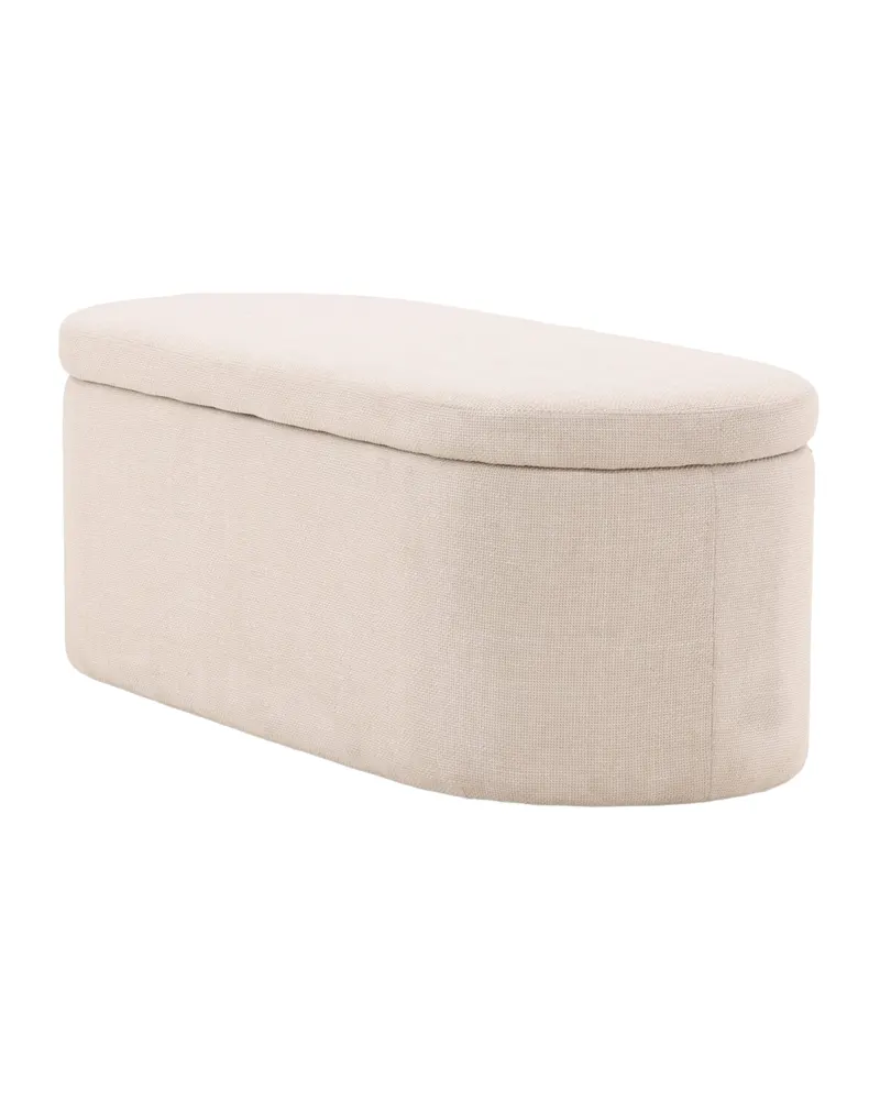 Potenza ovaler Sitzhocker mit Stauraum, Ansicht 10