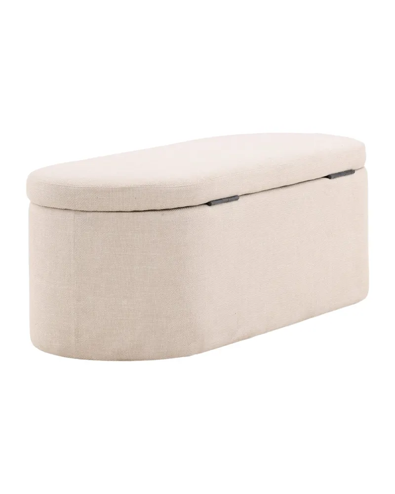 Potenza ovaler Sitzhocker mit Stauraum, Ansicht 12