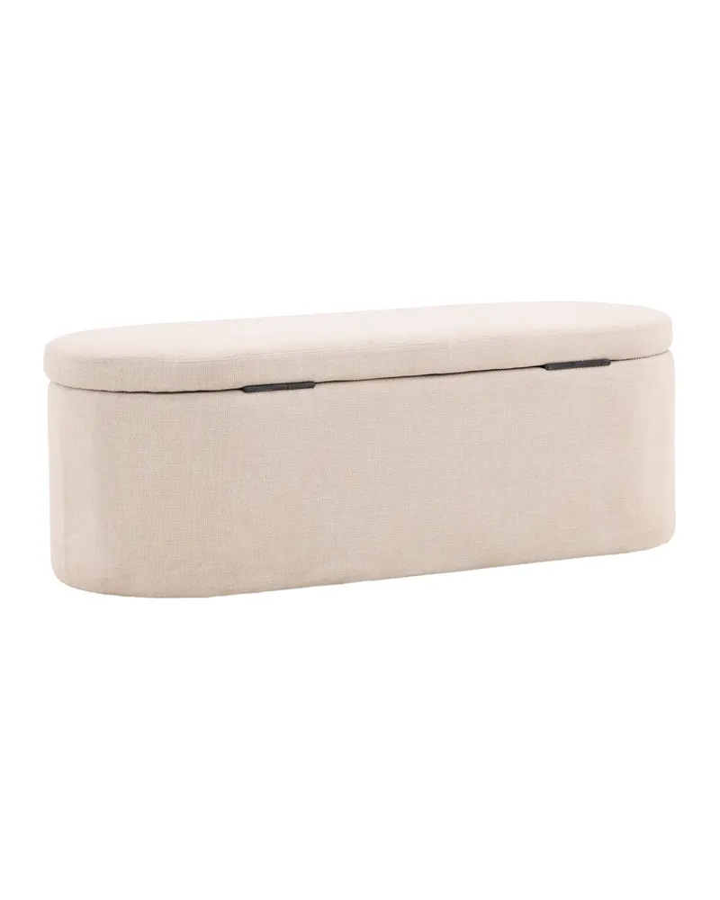 Potenza ovaler Sitzhocker mit Stauraum, Ansicht 13