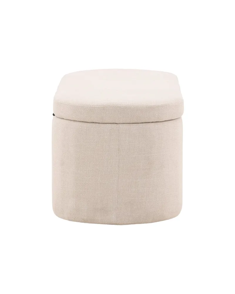 Potenza ovaler Sitzhocker mit Stauraum, Ansicht 4
