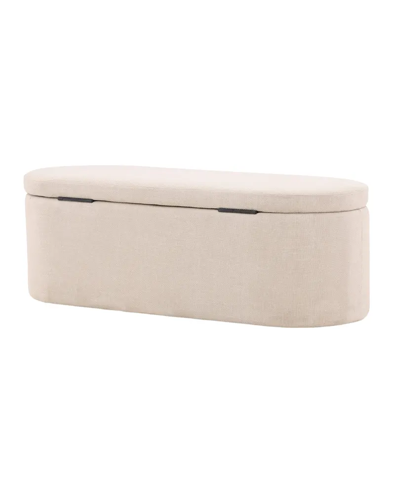 Potenza ovaler Sitzhocker mit Stauraum, Ansicht 7