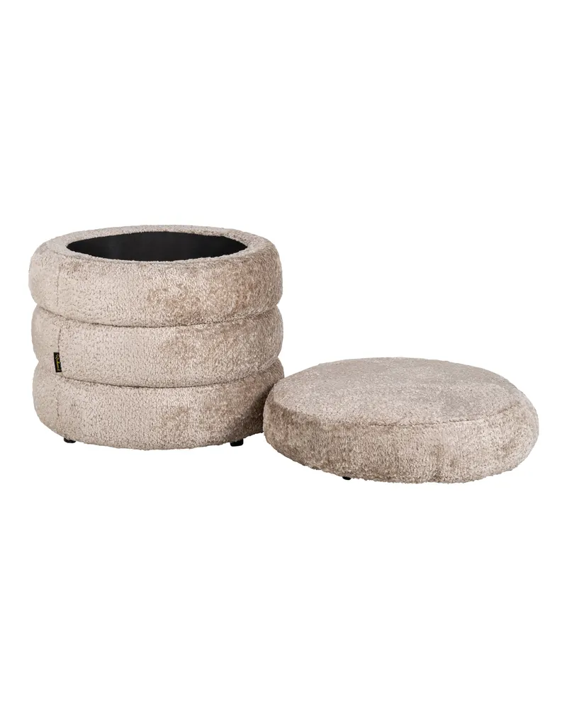 Pouf Adele Sheep Natural von Richmond Interiors, Produktansicht 3