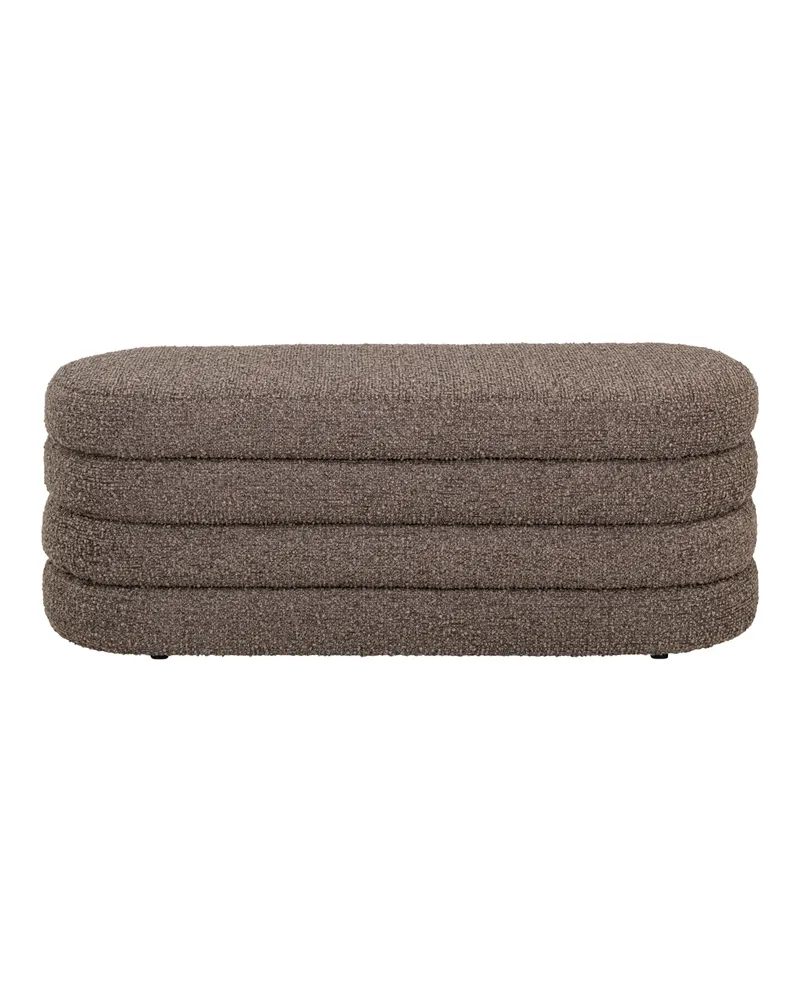 Pouf Camille in Brown chunky von Richmond Interiors