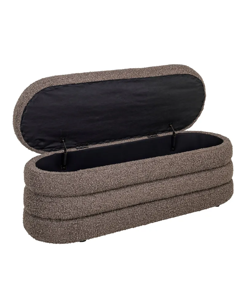 Pouf Camille in Brown chunky von Richmond Interiors, Produktansicht 4