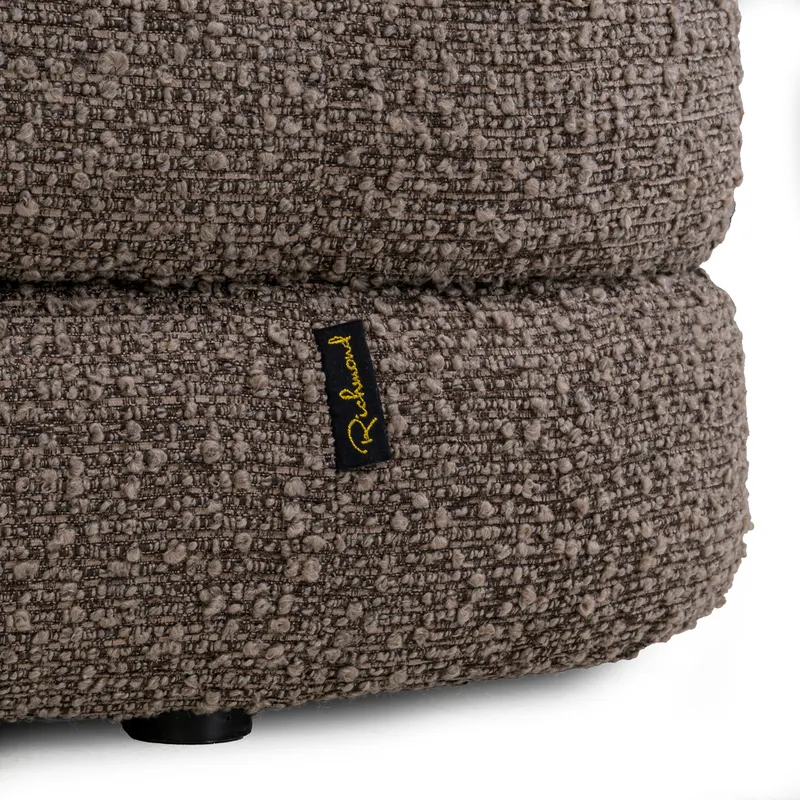 Pouf Camille in Brown chunky von Richmond Interiors, Produktansicht 5