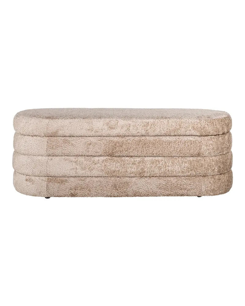 Pouf Camille, Sheep natural von Richmond Interiors