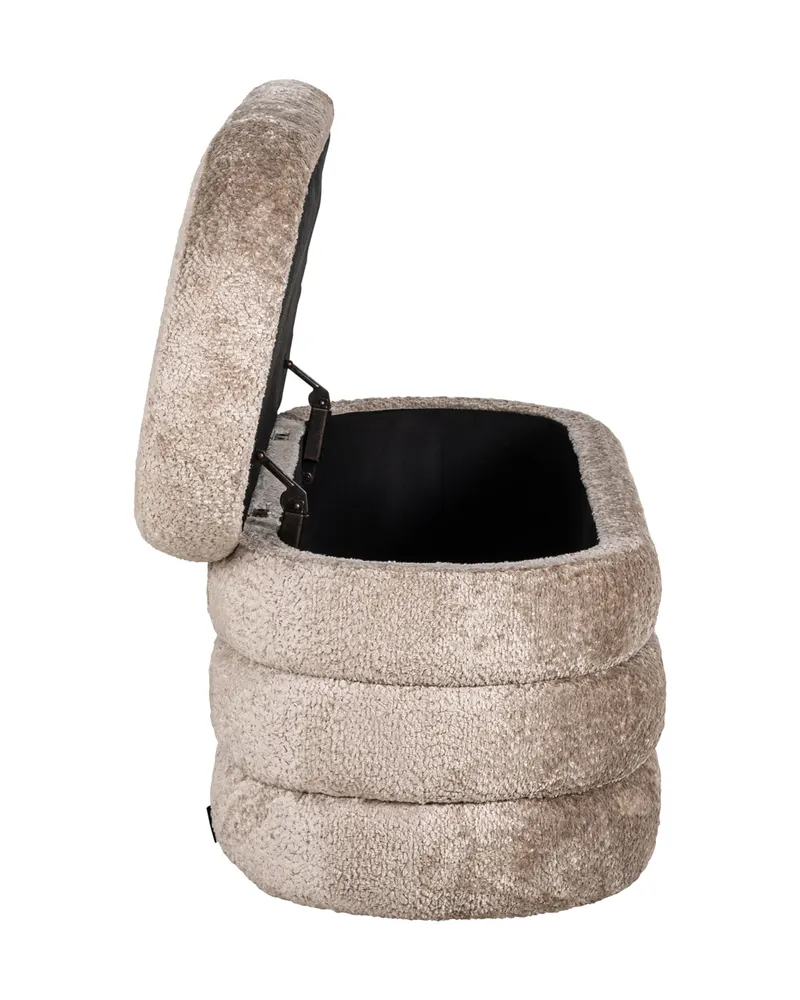 Pouf Camille, Sheep natural von Richmond Interiors, Produktansicht 5
