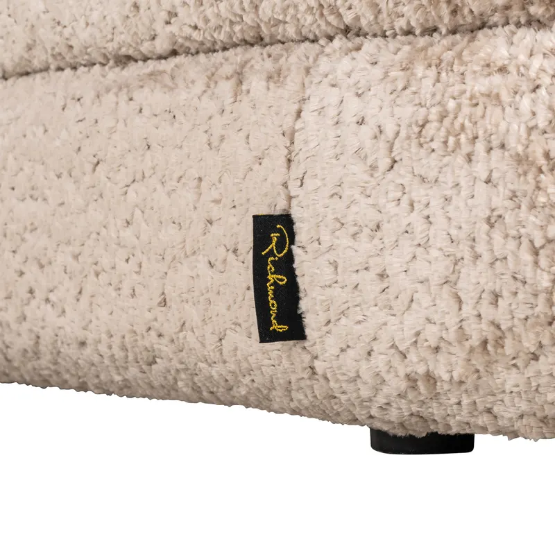 Pouf Camille, Sheep natural von Richmond Interiors, Produktansicht 6